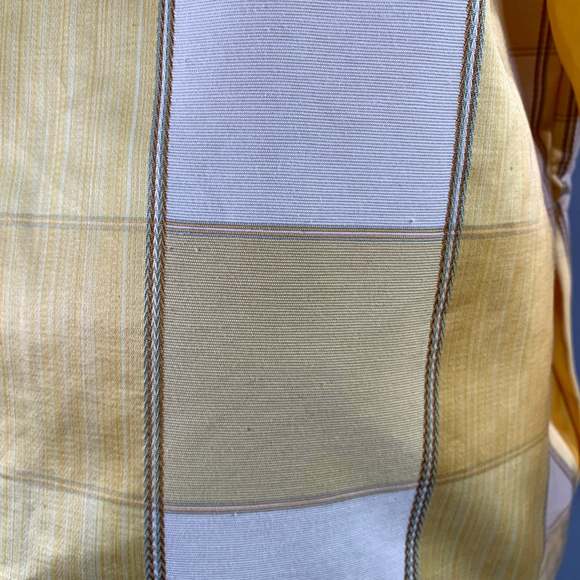 F.WORDS Yellow White Mixed Patterns Windbreaker Jacket - Picture 4 of 6